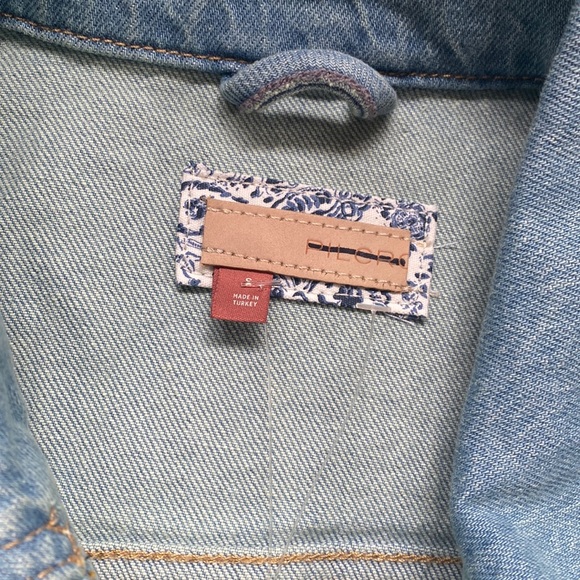 🆕 Anthropologie Pilcro Comeback Boyfriend Denim Jacket - Picture 5 of 12